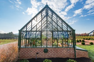 Hartley Glasshouse side view.